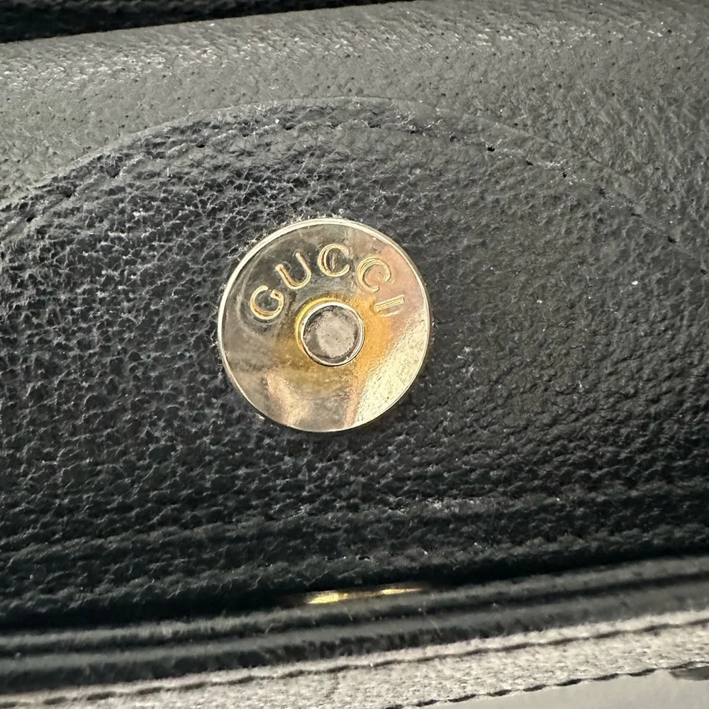 Gucci Black Tote with Bamboo Handles - Picture 10 of 13